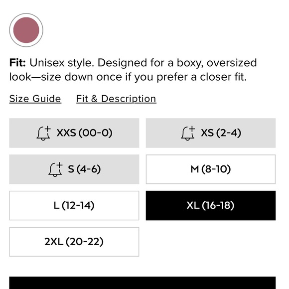 BNWT Alo Afterglow Varsity Jacket XS (burgundy truffle) - Picture 5 of 6